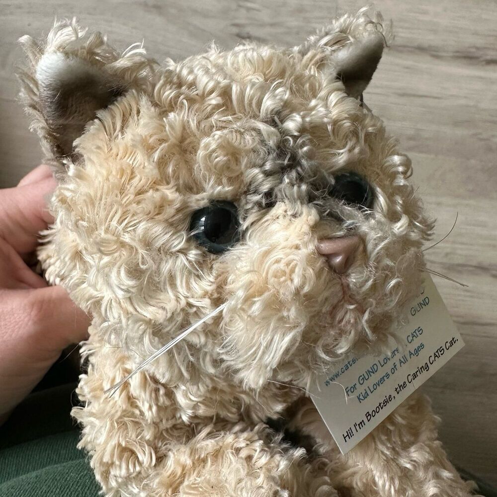 GUND Bootsie 1197 the Caring CATS Kitty Cat Plush Stuffed Animal with Tag